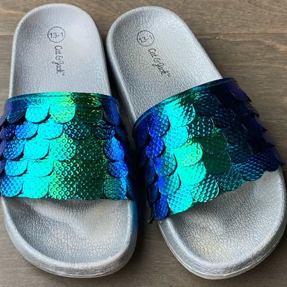 girls mermaid slides